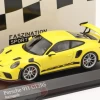 1/43 Minichamps 2018 Porsche 911 (991.2) GT3 RS (Racing Yellow With Silver Wheels) Car Model Limited 333 Pieces
