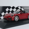 1/18 Minichamps 2021 Porsche 911 (992) Targo 4 GTS (Red) Car Model