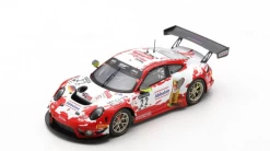 1/43 Spark 2020 Porsche 911 GT3 R #22 24h Spa Frikaelli Racing Team Jörg Bergmeister, Frédéric Makowiecki, Dennis Olsen Car Model
