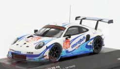 1/43 Ixo 2020 Porsche 911 RSR Mentos #56 24h LeMans Team Project 1 Matteo Cairoli, Egidio Perfetti, Larry Ten Voorde Car Model