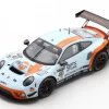 1/43 Spark 2020 Porsche 911 GT3 R GPX Racing Gulf #40 GT World Challenge GPX Racing Romain Dumas, Dennis Olsen, Thomas Preining Car Model