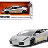 1/24 Jada Lamborghini Gallardo Superleggera (Silver With Yellow Livery) Diecast Car Model