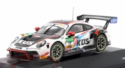 1/43 Ixo 2020 Porsche 911 GT3 R #17 ADAC GT Masters KÜS Team75 Bernhard Klaus Bachler, Simona De Silvestro Car Model
