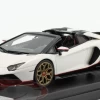 1/43 Looksmart 2021 Lamborghini Aventador LP780-4 Ultimae Roadster (Asopo White) Car Model