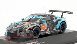 1/43 Ixo 2020 Porsche 911 RSR #77 2nd LMGTE-Am 24h LeMans Dempsey-Proton Racing Matt Campbell, Riccardo Pera, Christian Ried Car Model