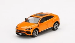 1/64 Mini GT Lamborghini Urus (Arancio Borealis Orange) Limited Edition Diecast Car Model