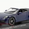 1/43 Minichamps 2020 Porsche 911 (992) Turbo S Convertible (Gentian Blue Metallic) Car Model