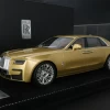 1/18 HH Model Rolls-Royce GHOST Extended WheelBase Champagne Gold Resin Car Model