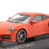 1/43 Minichamps Porsche 911 992 Turbo S (Lava Orange) Car Model