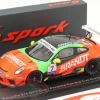 1/43 Spark 2021 Porsche 911 GT3 Cup #7 Champion Porsche Carrera Cup Brazil Miguel Paludo Car Model