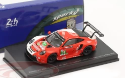 1/64 Spark 2021 Porsche 911 RSR-19 #91 Winner Hyperpole LMGTE Pro Class 24h LeMans Porsche GT Team Gianmaria Bruni, Richard Lietz, Frédéric Makowiecki Car Model