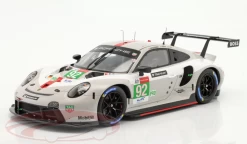 1/18 Dealer Edition 2021 Porsche 911 RSR-19 #92 24h LeMans Porsche GT Team Michael Christensen, Kevin Estre, Neel Jani Resin Car Model