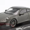 1/43 Dealer Edition 2019 Porsche 911 (992) Carrera 4S (Aventurine Green Metallic) Car Model