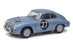 1/18 Schuco 1959 Porsche 356 A #27 Winner Rallye Liege Rome Liege Diecast Car Model