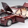 1/24 Rolls-Royce Phantom VIII (Burgundy) Diecast Car Model With Lights