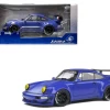 1/18 Solido Porsche 911 (964) RWB Rauh-Welt Champagne (Blue) Diecast Car Model