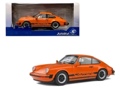 1/18 Solido 1977 Porsche 911 (930) 3.0 Carrera (Orange) Diecast Car Model