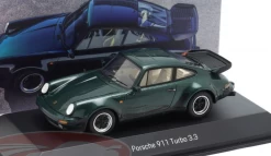 1/43 Dealer Edition Porsche 911 (930) Turbo 3.3 2nd Generation (Oak Green Metallic Car Model