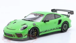 1/18 Minichamps Porsche 911 (991.2) GT3 RS MR Manthey Racing Green Car Model