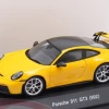 1/43 Schuco 2021 Porsche 911 (992) GT3 (Yellow) Car Model