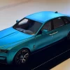 1/18 HH Model Rolls-Royce RR Ghost Black Badge (Blue) Resin Car Model