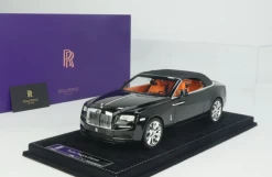 1/18 HH Model Rolls-Royce Dawn (Diamond Black) Resin Car Model Limited 50 Pieces