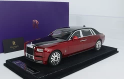 1/18 HH Model Rolls-Royce Phantom VIII (Flame Red & Diamond Black) Resin Car Model