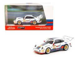 1/64 Tarmac Works & Schuco 1995 Porsche 911 Turbo S LM GT BRP GT Series #55 Diecast Car Model