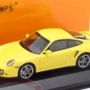 1/43 Minichamps 2009 Porsche 911 (997) Turbo (Yellow) Car Model