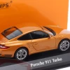 1/43 Minichamps 2009 Porsche 911 (997) Turbo (Gold Metallic) Car Model