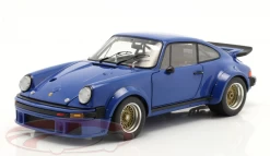 1/18 Schuco 1976 Porsche 911 934 RSR (Monaco Blue) Diecast Car Model Limited