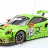 1/18 Ixo 2018 Porsche 911 GT3 R #911 VLN 6 Nürburgring Manthey Racing Fred Makowiecki, Laurens Vanthoor Car Model
