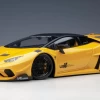 1/18 AUTOart Lamborghini Huracan GT Liberty Walk LB Silhouette Works (Metallic Yellow) Car Model
