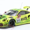 1/18 Ixo 2022 Porsche 911 GT3 R #911 Winner NLS 1 Nürburgring Manthey-Racing Michael Christensen, Frédéric Makowiecki, Laurens Vanthoor Car Model