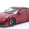 1/18 Minichamps 2021 Porsche 911 (992) Turbo S Coupe Sport Design (Carmine Red) Diecast Car Model