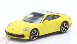 1/87 Minichamps 2019 Porsche 911 (992) Carrera 4S (Racing Yellow) Car Model