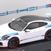 1/43 Dealer Edition 2019 Porsche 911 (992) Carrera S (White & Blue) Car Model
