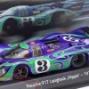 1/43 Dealer Edition 1970 Porsche 917 LH Hippie #3 2nd 24h LeMans Martini International Racing Gérard Larrousse, Willi Kauhsen Car Model