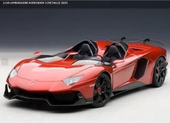 1/18 AUTOart LAMBORGHINI AVENTADOR J METALLIC RED DIECAST CAR MODEL 74673