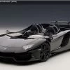 1/18 AUTOart Lamborghini Aventador J (Black) Car Model