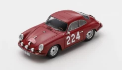 SPARK 1/43 Porsche 356B T6 Carrera 2 No.224 Monte Carlo Rally 1964 G. Klass - H. Wencher
