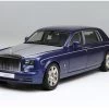 1/18 Kyosho Rolls-Royce Phantom EWB (Blue With Silver Hood) Diecast Car Model