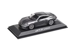 1/43 Dealer Edition Porsche 911 (992) GT3 Touring Package 2021 (Agate Grey Metallic) Car Model