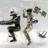 Minichamps 1/12 Scale 312 080190 Valentino Rossi Angel Nieto Figurine LeMans 2008