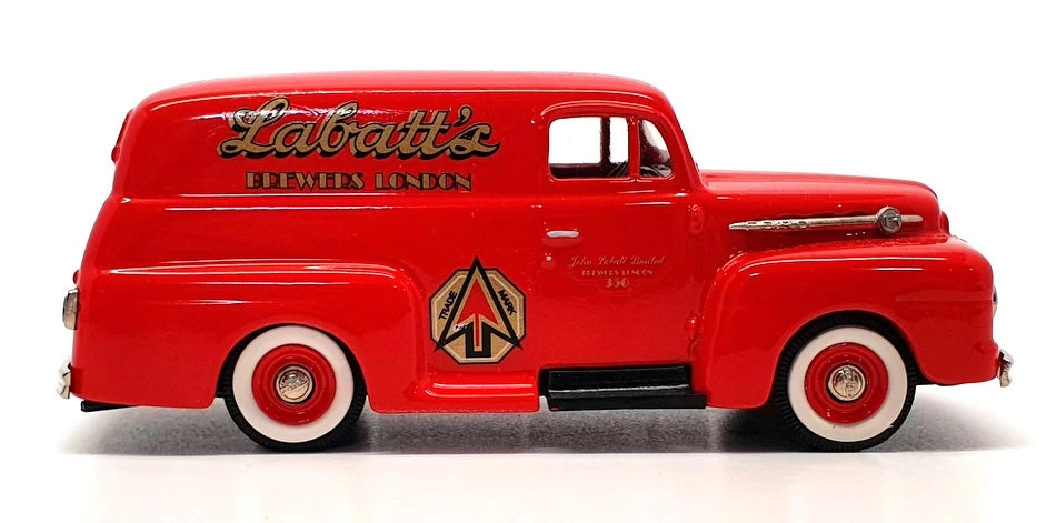 Brooklin Models 1/43 Scale BRK42-3 - 1952 Ford F1 Panel Van Labatt's Red 1 Of 40 - Image 3