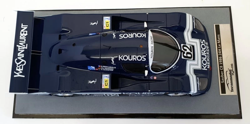 Tecnomodel 1/18 Scale TM18-138B - '86 Sauber C8 Le Mans Quester/Pescarolo/Danner - Image 3