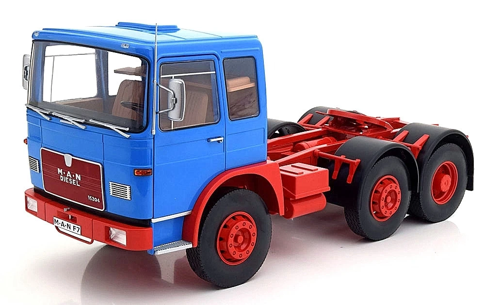 Road Kings 1/18 Scale RK180051 - 1972 MAN 16304 F7 Truck - Blue