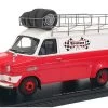 Spark Model 1/43 Scale S0275 - 1972 Ford Transit Van Firestone - Red / White