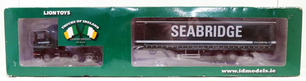 Lion Toys 1/50 Scale Diecast LT22219 - Scania Truck & Trailer - Seabridge - Image 5