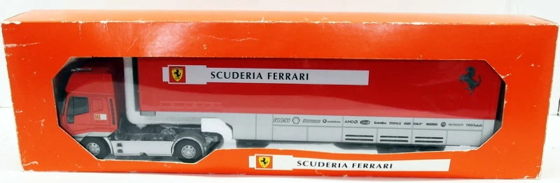 Old Cars 1/43 Scale OC172 - Iveco F1 Transporter Truck - Scuderia Ferrari - Image 6